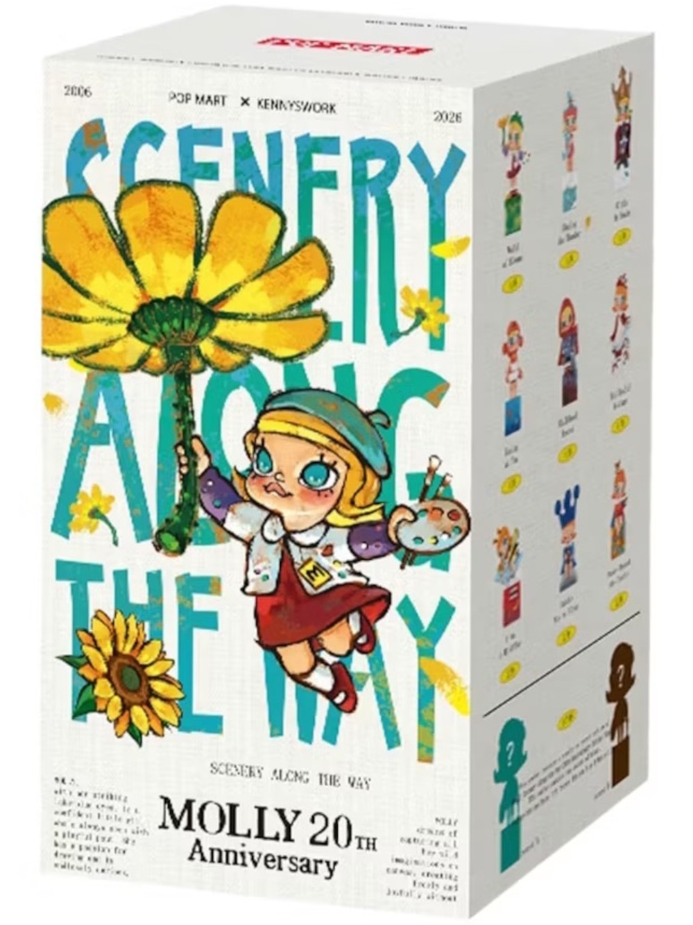 Pop Mart Molly Scenery Along The Way 20th Anniversary Series